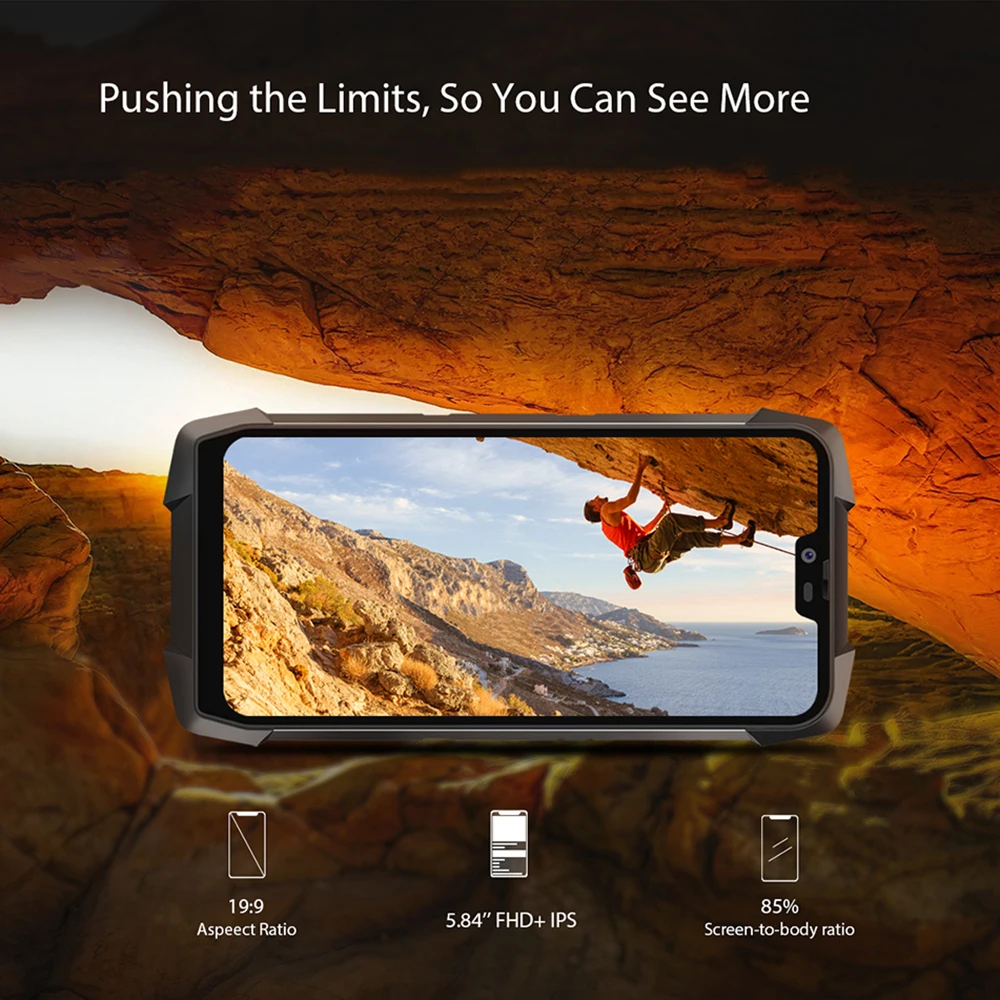 Blackview BV9700 Pro IP68 водонепроницаемый уличный смартфон Helio P70 6 ГБ + 128 Android 9 0 камера