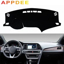 APPDEE для hyundai Sonata-теперь автомобильные чехлы для укладки приборной коврик с рельефом козырек от солнца приборной панели крышки kовровое покрытие