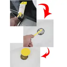 6 PairYellowCompressedSpongeFoamMatPadNewCleaningWashPuffSpongeStickFaceCleansingSkinCareCosmeticPuff