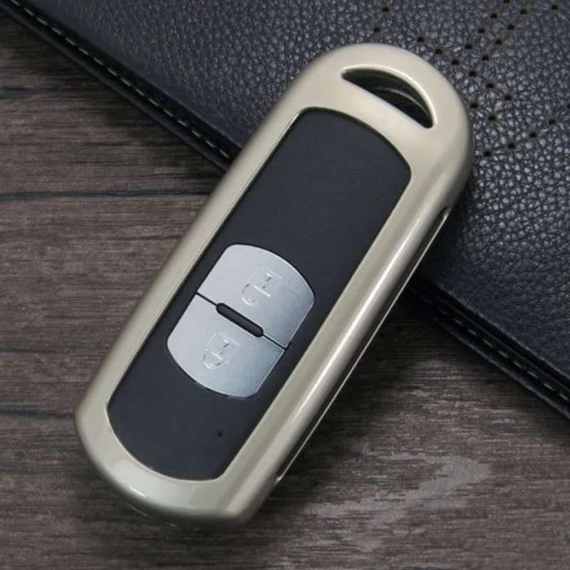 

Auto Car Remote Key Chains For Mazda CX-5 CX5 CX-7 CX-9 MX5 2 3 6 Axela Atenza 2016 2017 Accessories Car Key Cover Case Shell