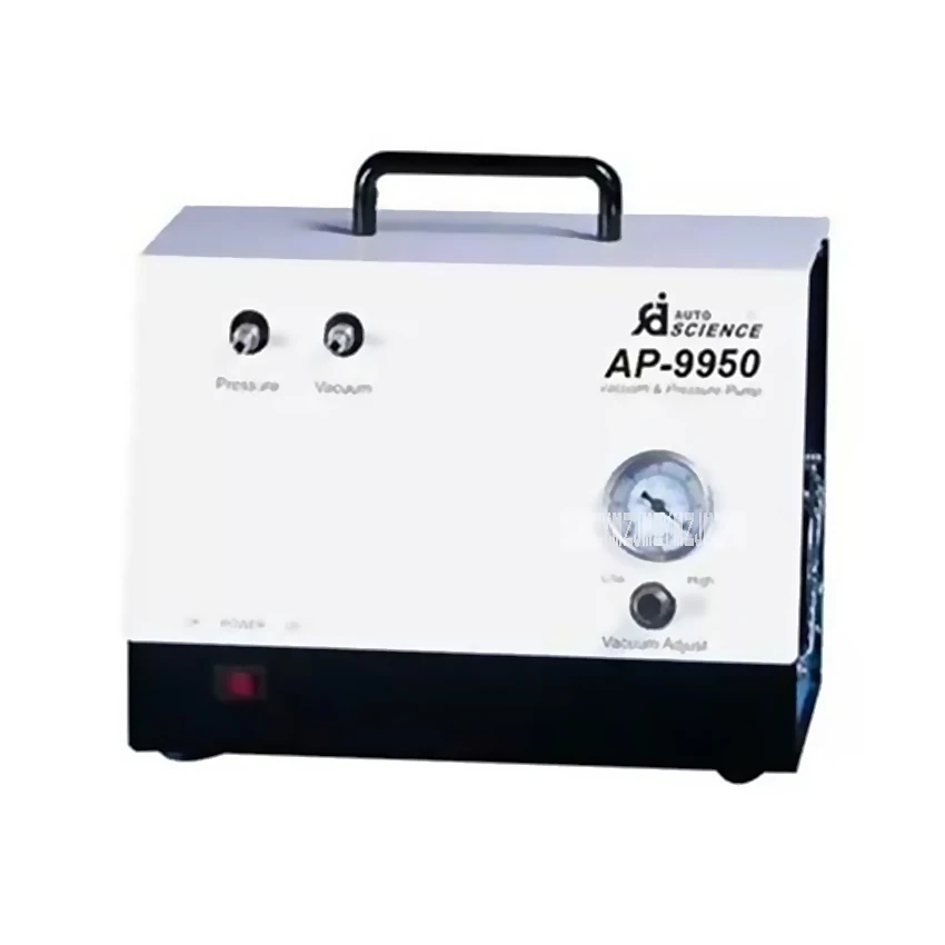 

New Arrival Handheld Lab Oil-free Diaphragm Vacuum Pump AP-9950 50L/min Pressure Adjustable 0-80KPa 180W 220V / 50Hz Hot Sale
