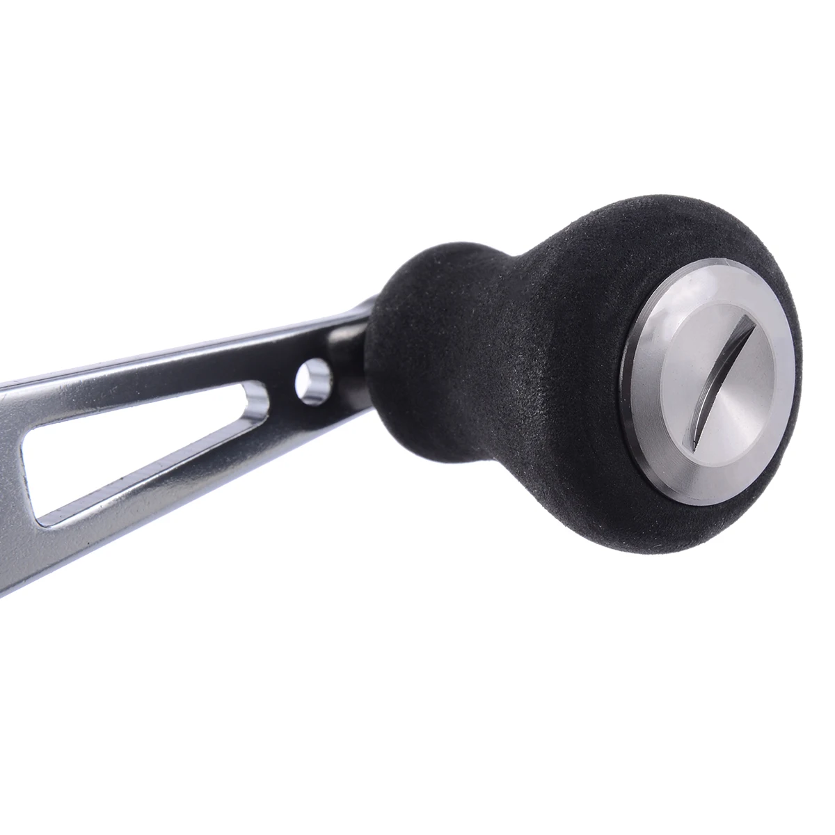 2019 New Fishing Reel 130mm Super Power Double Knob Bridge Carbon Fishing Baitcasting Reel Handle DIY Fishing Tackle