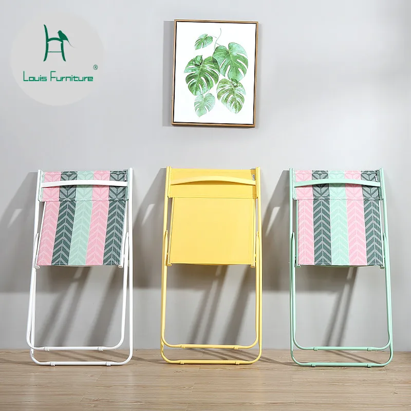 Стулья для сада Louis Fashion портативные уличные стулья дома балкона офиса легкие