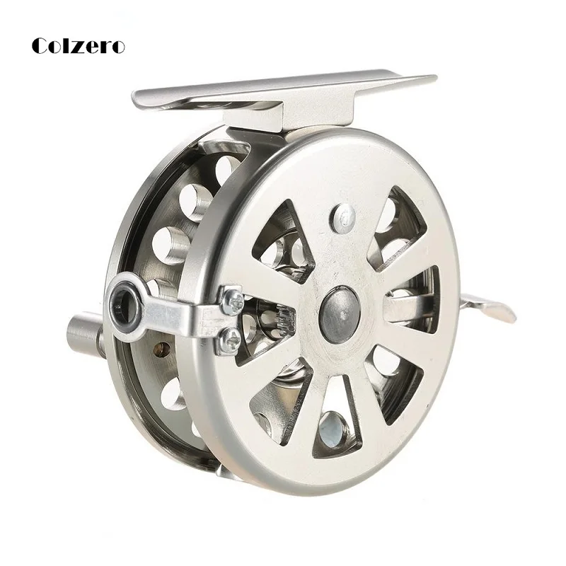 

Fly Fishing Reel Mini Right Handed Smooth Rock Ice 1:1 Fishing Reels Fish Line Wheel Ultra-light Winter Fishing Tackle Ice Reel