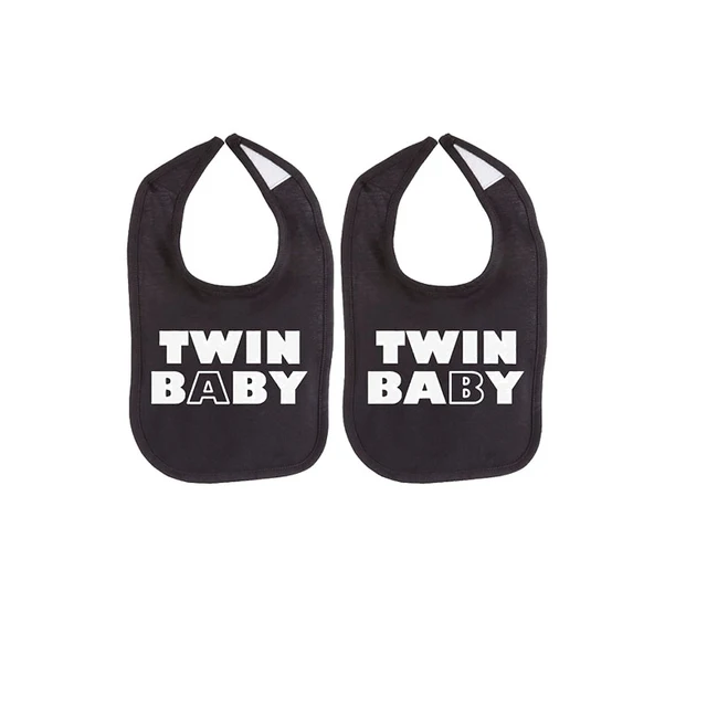 Twin Baby Bib Set Unisex Newborn Baby 100 Cotton Baby Shower Gifts Twin Baby Bib Set Unisex Newborn Baby 100 Cotton Baby Shower Gifts