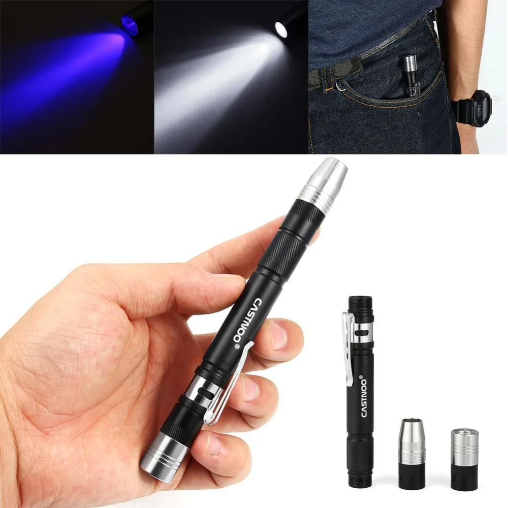 CASTNOO Mini Medical Surgical Doctor Nurse Emergency Reusable Pocket Pen Light Torch Flashlight