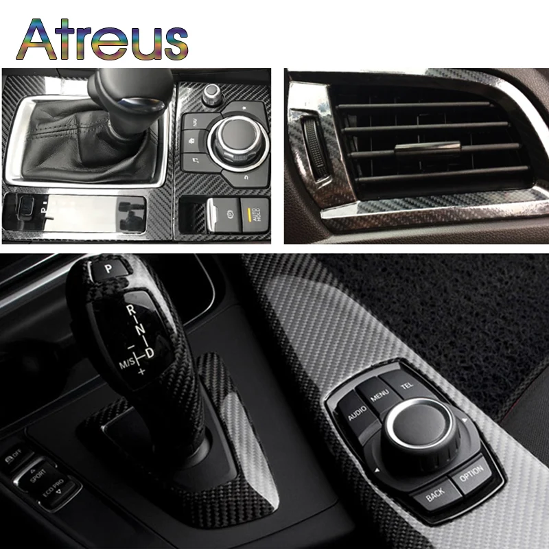Автомобильные наклейки Atreus 4*60 '❝ из углеродного волокна для Mazda CX-5 Suzuki Grand Vitara
