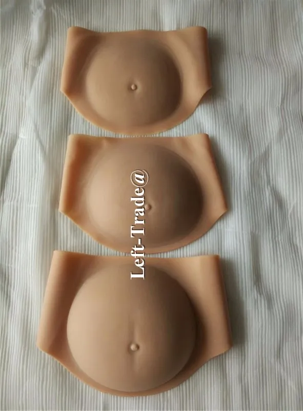 fake silicone belly