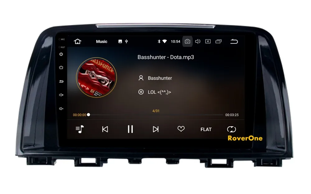 Sale RoverOne For Mazda 6 Atenza 2013 2014 Android 9.0 Autoradio Car Multimedia Player Radio GPS Navigation Head Unit NO DVD 9