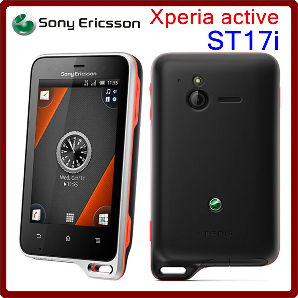 bilder für ST17i Ursprünglicher Freigesetzter Sony Ericsson Xperia Aktive ST17i 1200 mAh 5MP GPS Bluetooth WIFI Refurbished Smartphone Kostenloser Versand bilder für ST17i Ursprünglicher Freigesetzter Sony Ericsson Xperia Aktive ST17i 1200 mAh 5MP GPS Bluetooth WIFI Refurbished Smartphone Kostenloser Versand