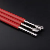 SCULPTING TOOL SET: 3 STAINLESS STEEL WITH DOUBLE HEAD