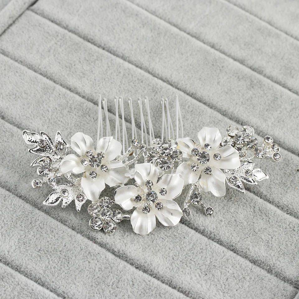 Wedding Bridal Hair Combs Vintage Crystal Hairpins Prom Jewelry