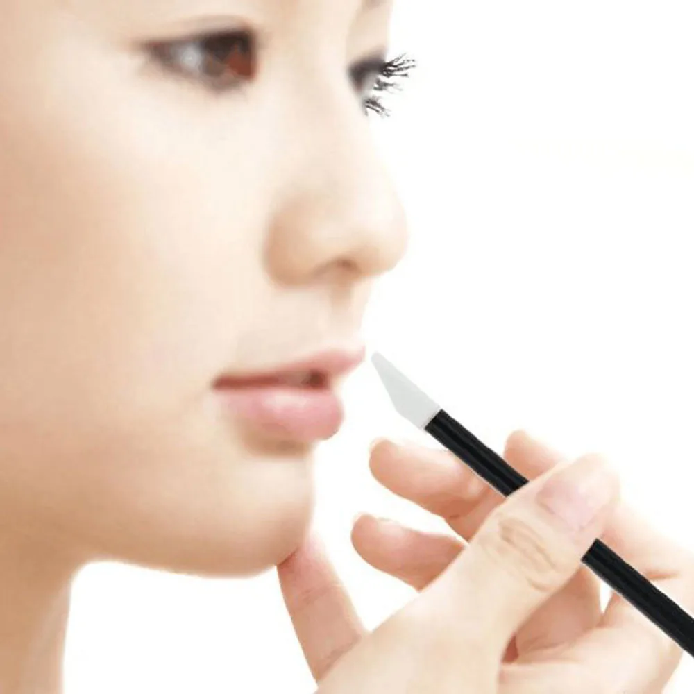 Хорошие продажи 100PCS Одноразовые макияж кисть для губной помады палочка-аппликатор для блеска Make Up инструмент Wholdsale Agu 3