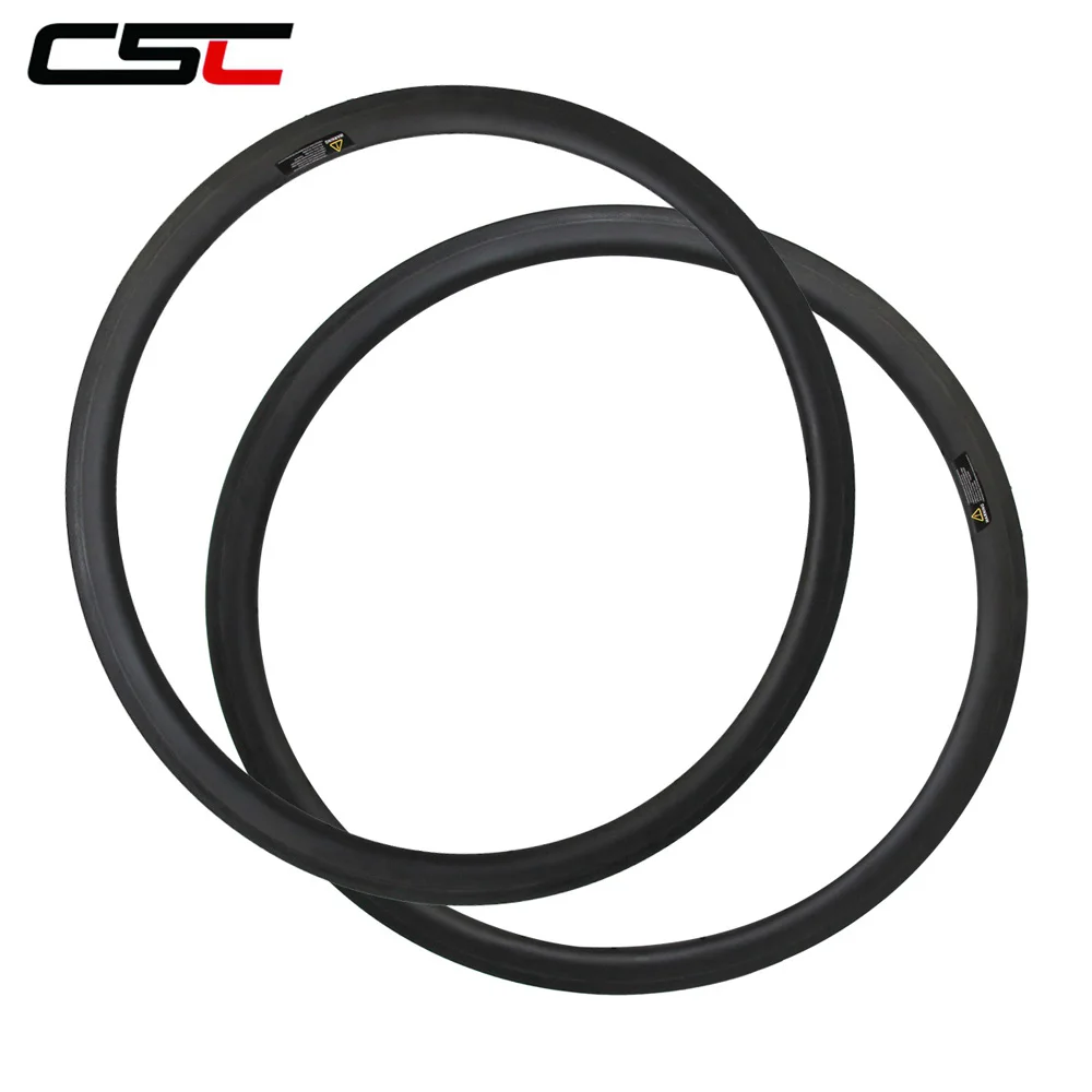 Perfect CSC 38mm clincher carbon fiber rim 700c 25mm width U Shape carbon rim 0
