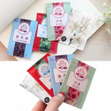 10 шт. натуральные цветы Саше осушенный освежитель воздуха для дома Лаванда освежающий Armario Ambientador De Carro автомобильный аромат