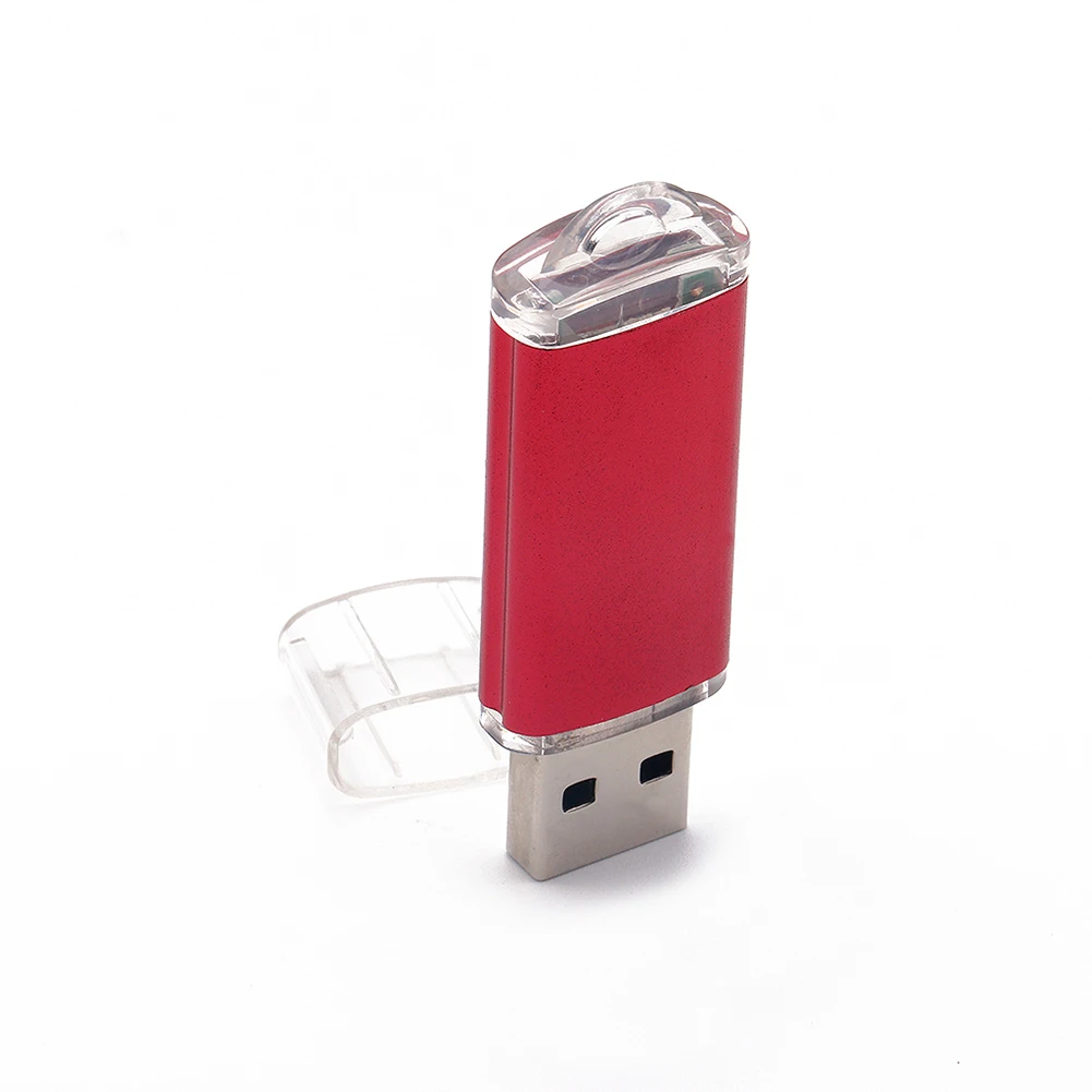 Прозрачная крышка USB флэш накопитель карта памяти U диск для ноутбука