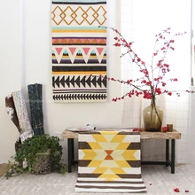Kilim100% хлопок ручной работы ковер для гостиной геометрический индийский плед полосатый современный салон современный дизайн скандинавский стиль