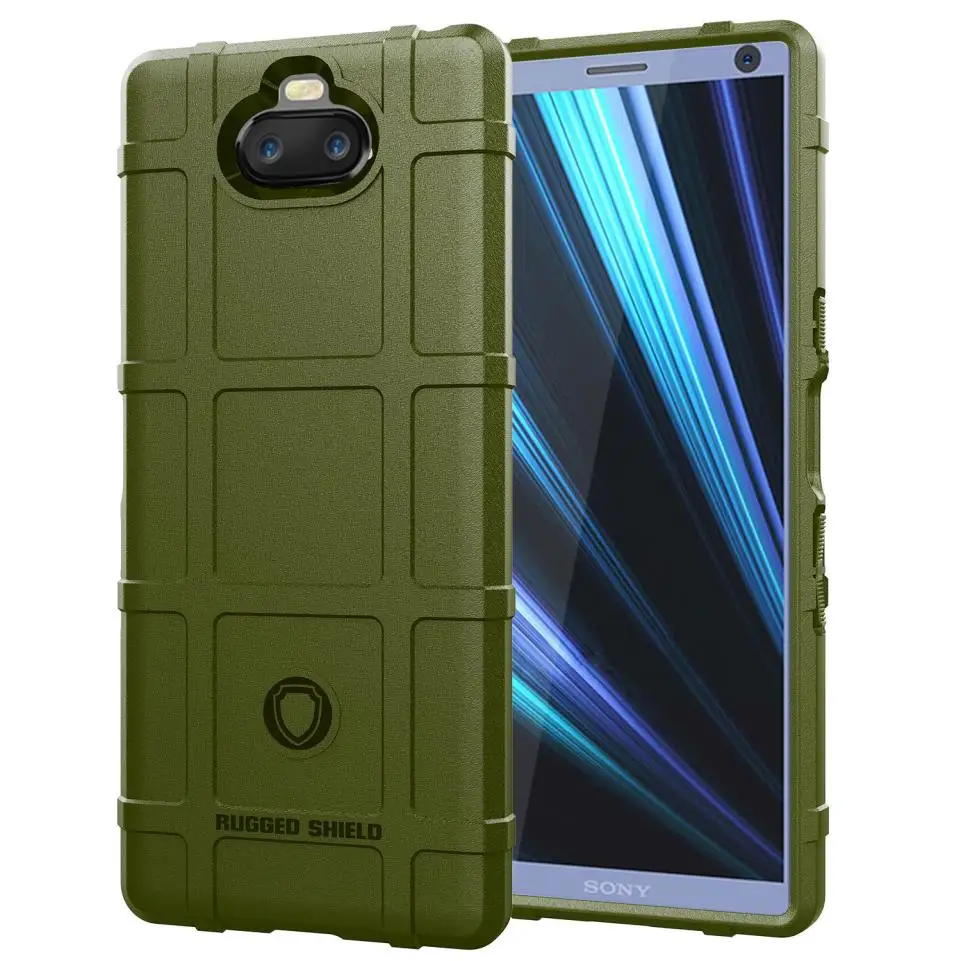 Для Sony Xperia 10/Xperia XA3 Ultra (Xperia 10 Plus) чехол Ударопрочный Мягкий силиконовый защитный