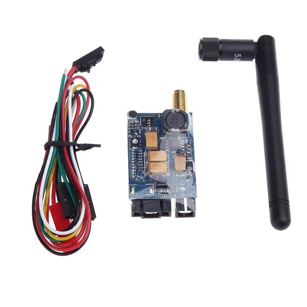 

LEACO RC Helicopter 5.8G 400mw FPV 8Ch wireless Audio Video Transmitter TS351 MINI for quadcopter drone