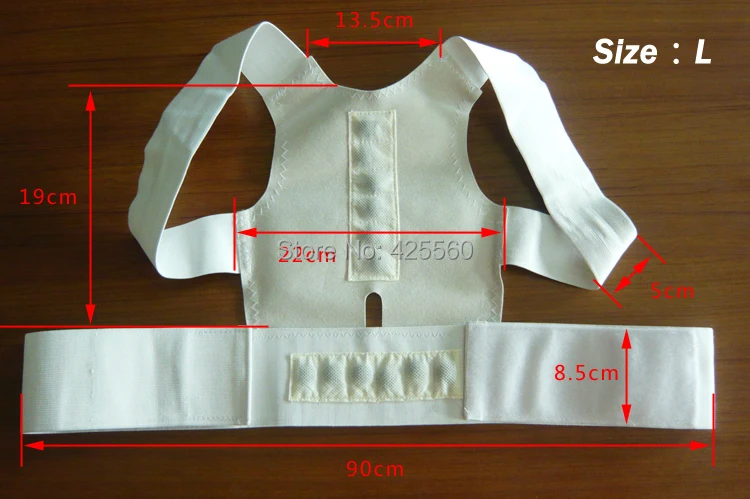 

NEW Magnet Posture Back Shoulder Corrector Support Brace Magnetic Therapy Belt Therapy Adjustable Free Shipping