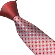 Мужские галстуки LAMMULIN с красным узлом контрастный розовый с серебряным/красным в горошек шейный платок из микрофибры дизайн панели обтягивающий галстук 6 см