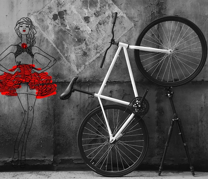 Cheap New X-Front brand fixie Bicycle Fixed gear bike 50cm DIY single speed inverter ride road bike track fixie bicycle colorful bike 5 Cheap New X-Front brand fixie Bicycle Fixed gear bike 50cm DIY single speed inverter ride road bike track fixie bicycle colorful bike 5