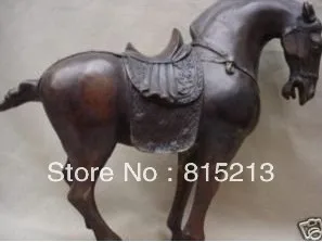 

wang 0006 Rare Asian Antiques Carving Exquisite statue Chinese bronze horse