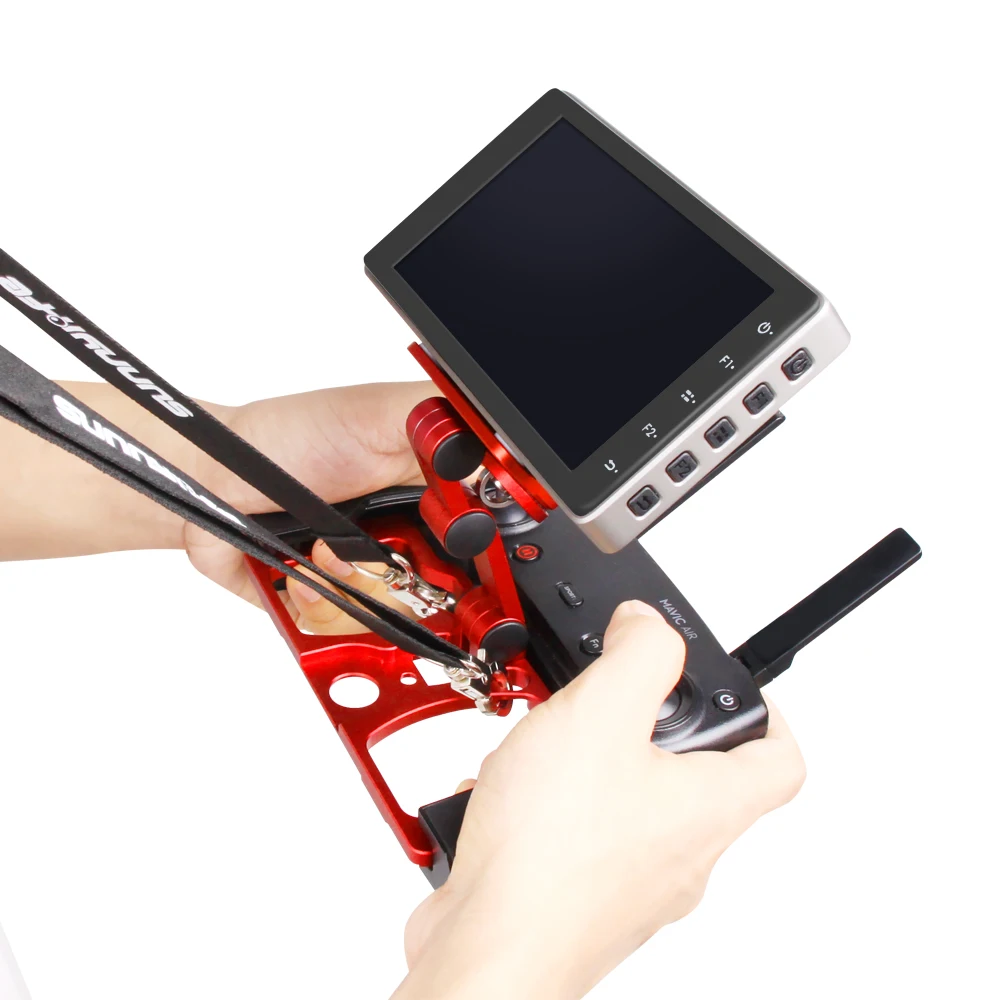 

New Remote Controller Mount Smartphone Tablet CrystalSky Monitor Bracket Clip Holder Aluminum for DJI MAVIC2 PRO AIR Spark Drone