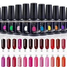 1pcs Makeup Neon Colorful Nail Gel Polish 90 Colors Professional Led UV Soak Off Gel Lacquer Nail Art Long Lasting Nail Liquid