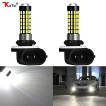 2 Pieces H27 881 Led Bulb For Cars H27W/2 H27W2 Auto Fog Light LED 780Lm 12V 881 LED Bulbs Driving Driving Running Light