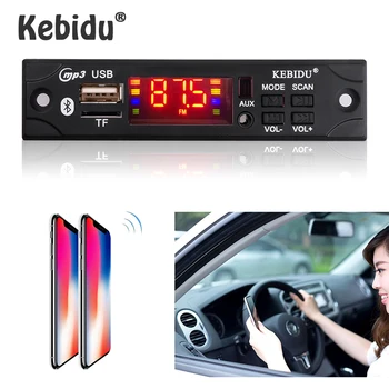 

Car Audio MP3 Decoder Board Bluetooth Car Kit USB TF FM Radio Module Wireless 5V 12V MP3 WMA MP3 Player Has Remote Control