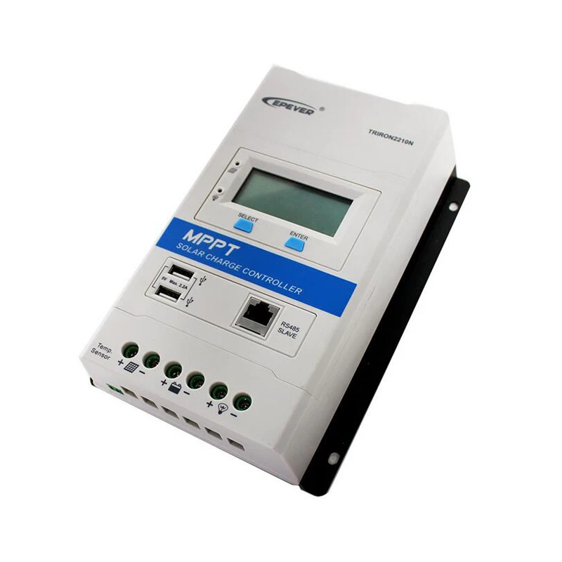  EPever MPPT 40A Modular-Designed Solar Charge and Discharge Controller 12V 24V Auto with DS2 and UC