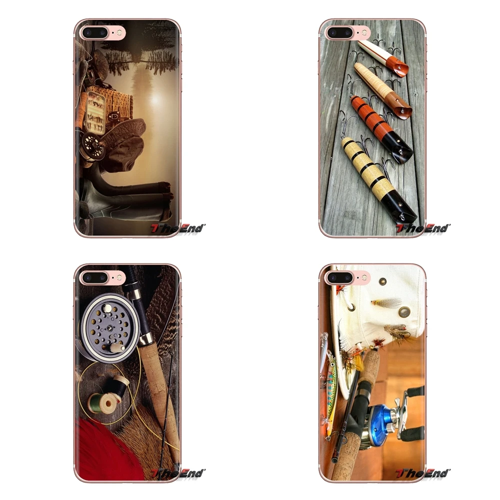 For Huawei Nova 2 3 2i 3i Y6 Y7 Y9 Prime Pro GR3 GR5 2017 2018 2019 Y5II Y6II Fishing Tackle Box Lures Phone Shell Cover |