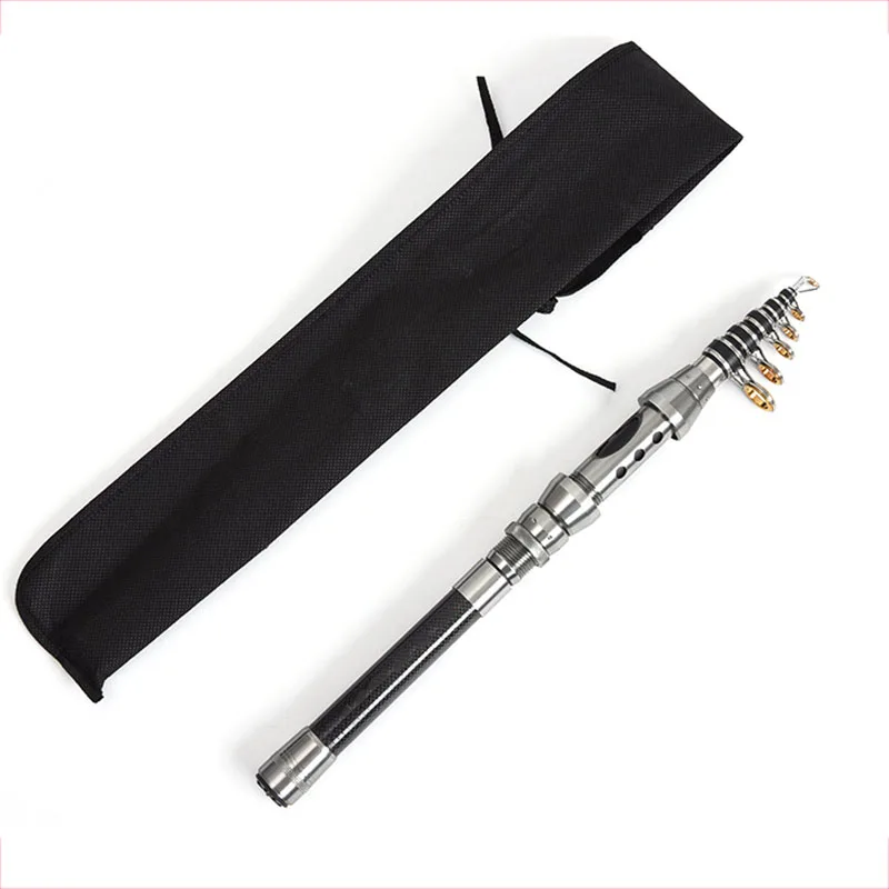 Ceny 1.5 M 2.4 M teleskopowa wędka combo i kołowrotek pełny zestaw koła przenośna wędka podróżna Spinning wędka Combo