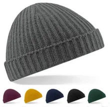 free shipping 2017 Winter and winter men and women warm multi-color knitted hat single layer striped hat