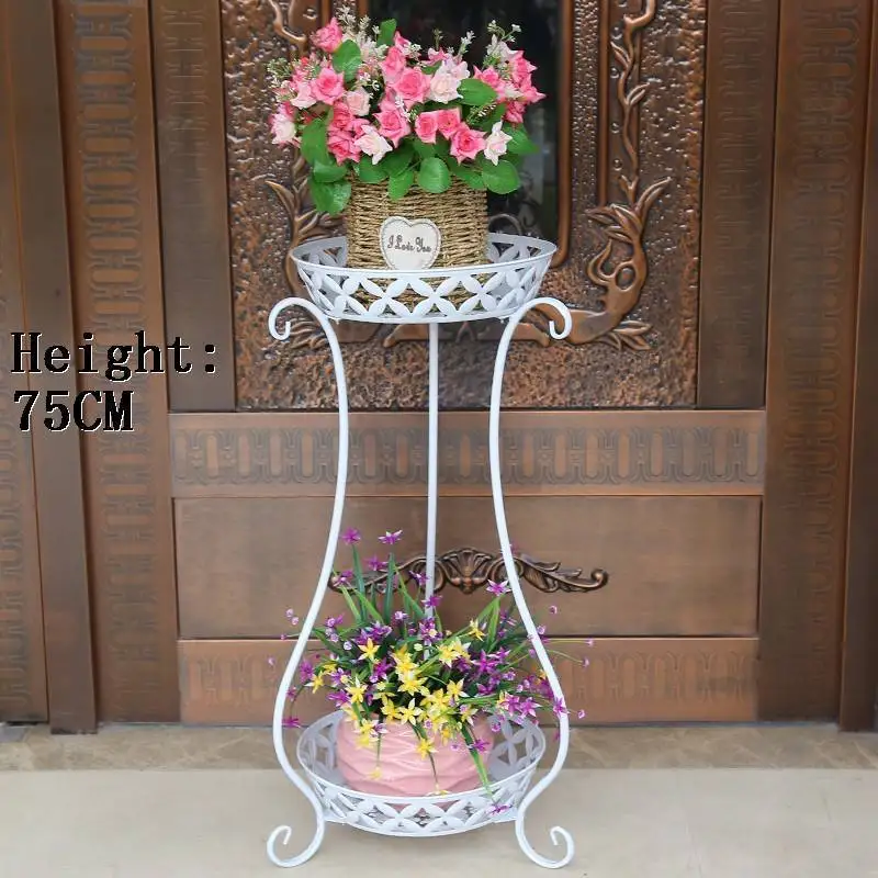 Version A Terrasse украшение Dekoru Balcone Rek строительные леса в металле A Ripiani плантена Стандартный Balkon стенд цветок Balcon завод полка - Цвет: Version A