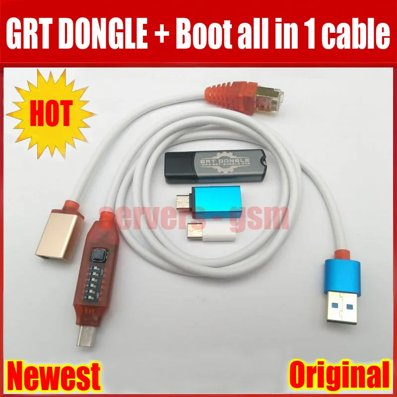 Мощный ключ GRT + кабель все в одном для Qualcom Tool IMEI ремонт удаление FRP Samsung Huawei HTC NOKIA LG