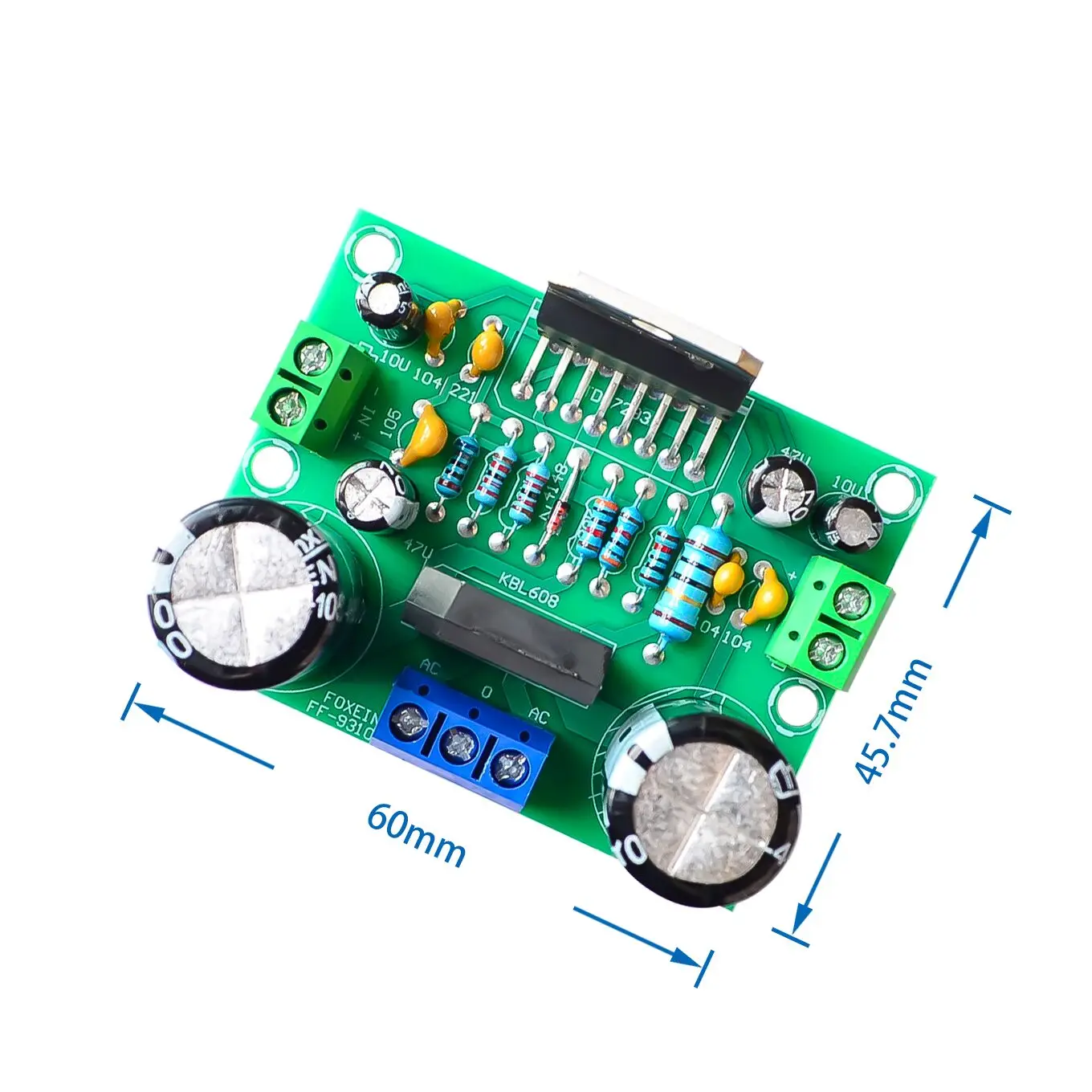 1 шт. TDA7293 AC 12V 32V 100W цифровой аудио усилитель одноканальный усилитель|Интегральные