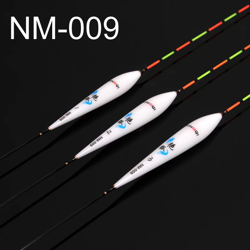 

3pcs/lot Shallow Water Fishing Floats Crucian&Carp Preferred Flotador Pesca 1-3# Composite Nano Fishing Accessories Tackles