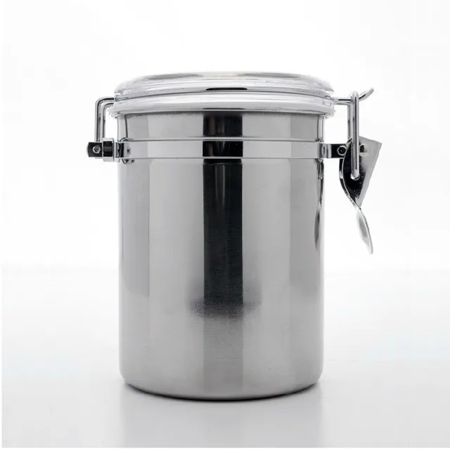 

Stainless steel sealed milk cans candy jar sealed cans coffee bottle canisters Tea caddy