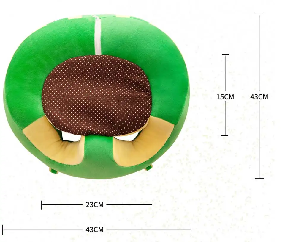 Новое Детское сиденье для младенцев, мягкая подушка для стула, диван, плюшевая игрушка-подушка, Кресло-мешок, диван в виде животного