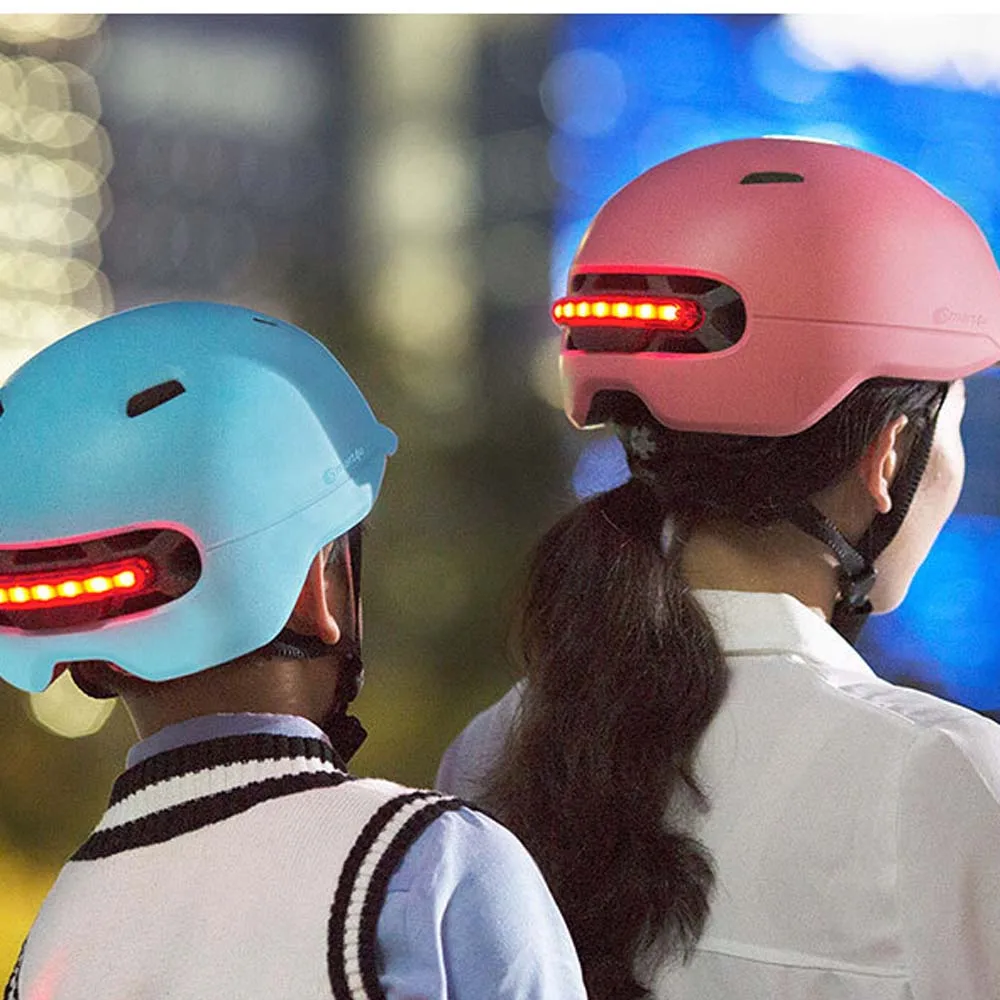 

Light sensor, break alert smart helmet for m365 es2 es3 es4 kick scooter bike motorcycle