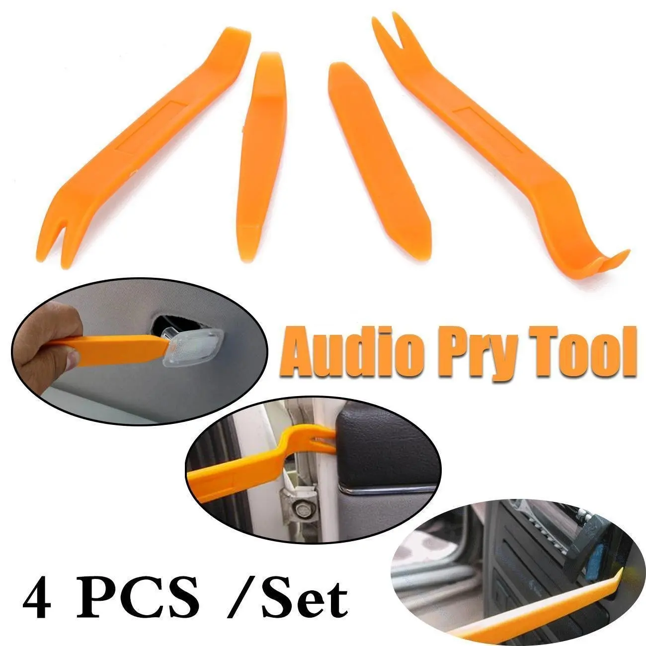 Buy 4 Pcs Open Car Door Clip Panel Audio Video