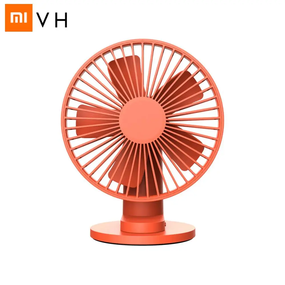 

Original Xiaomi VH F04 Clip Stand Table Desktop USB Fan 90° Rotatable 3 Modes Wind Speed Cooling Fan Net Cover Removable