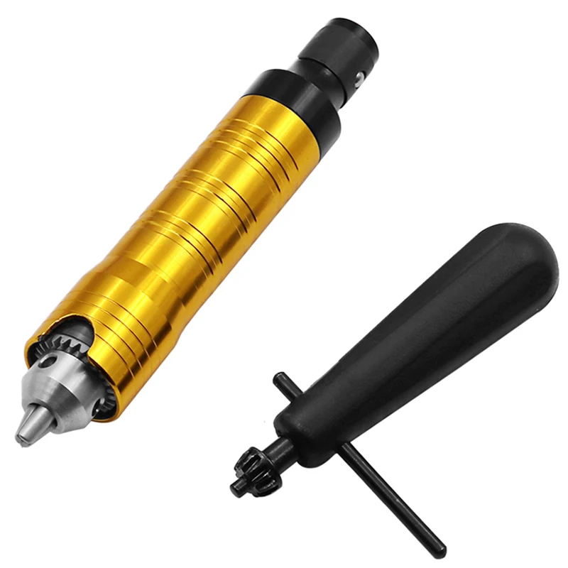 

HHO-Flexible Shaft 6.5Mm Flex Shaft Handpiece Power Tool Electric Drill Handle Chuck Separate Mini Grinder Accessories