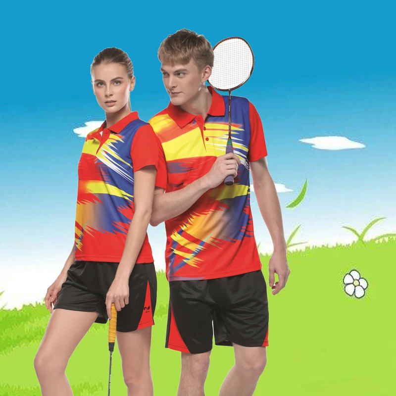  Badminton SetsMen / Women / Children Badminton Sportswear Suit  Tennis player Clothes  Shuttlecock 