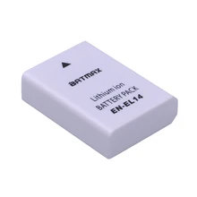Batterie d'appareil photo pour Nikon, 1200mAh, EN-EL14 EN EL14 ENEL14, 1 pièce, pour D3100 D3200 D3300 D5100 D5200 D5300 D5500 DF P7000 P7100 P7700 P7800