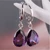 Nova moda de cristal roxo gota de gua grande strass brincos para mulheres presente er762.jpg 50x50