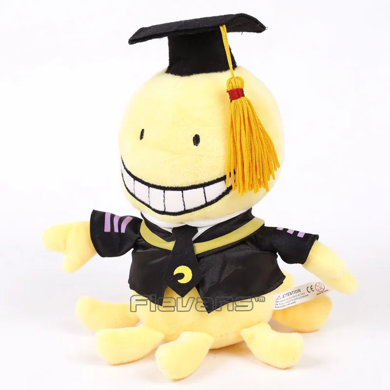 Аниме мультфильм убийца класс Korosensei Плюшевые игрушки Мягкая кукла 19 см/29 см