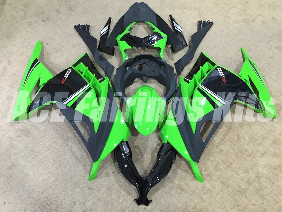 

New Injection Mold Abs Fairings set Fit for kawasaki EX300 2013 2014 2015 Ninja300 13 14 15 EX 300 Bodywork color black green